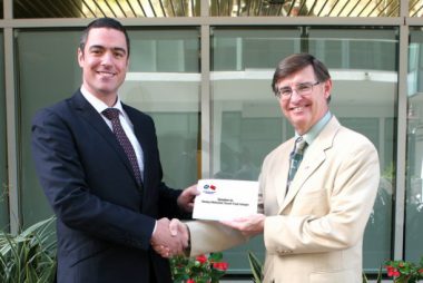 Caledonian Society Donate Winnings To Charity
